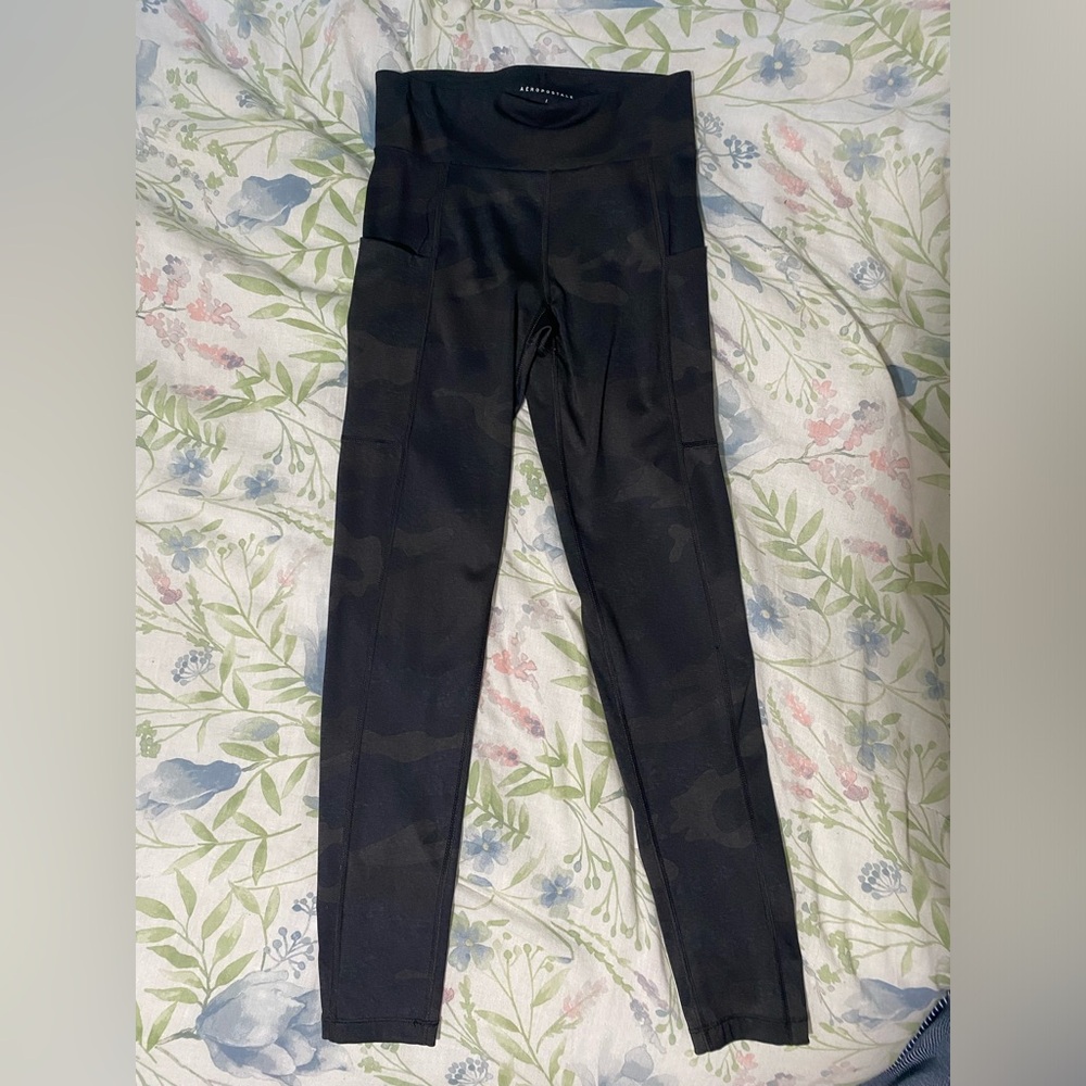 Black Camo leggings